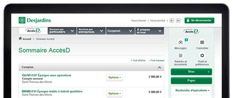 caisse desjardins interac|Se connecter .